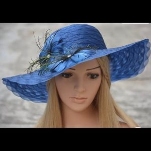 Women wide brim Kentucky derby sun day hats